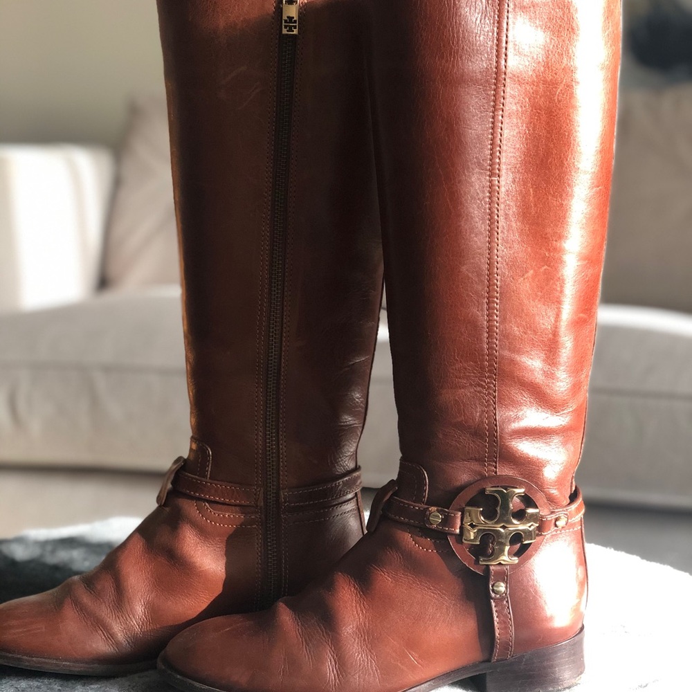Tory Burch Tall Riding BootS - Picture 2 of 6